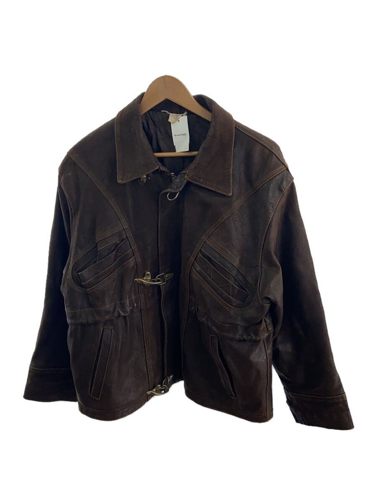 Brown Leather Blouson Jacket 2246 – Stylish & Durable