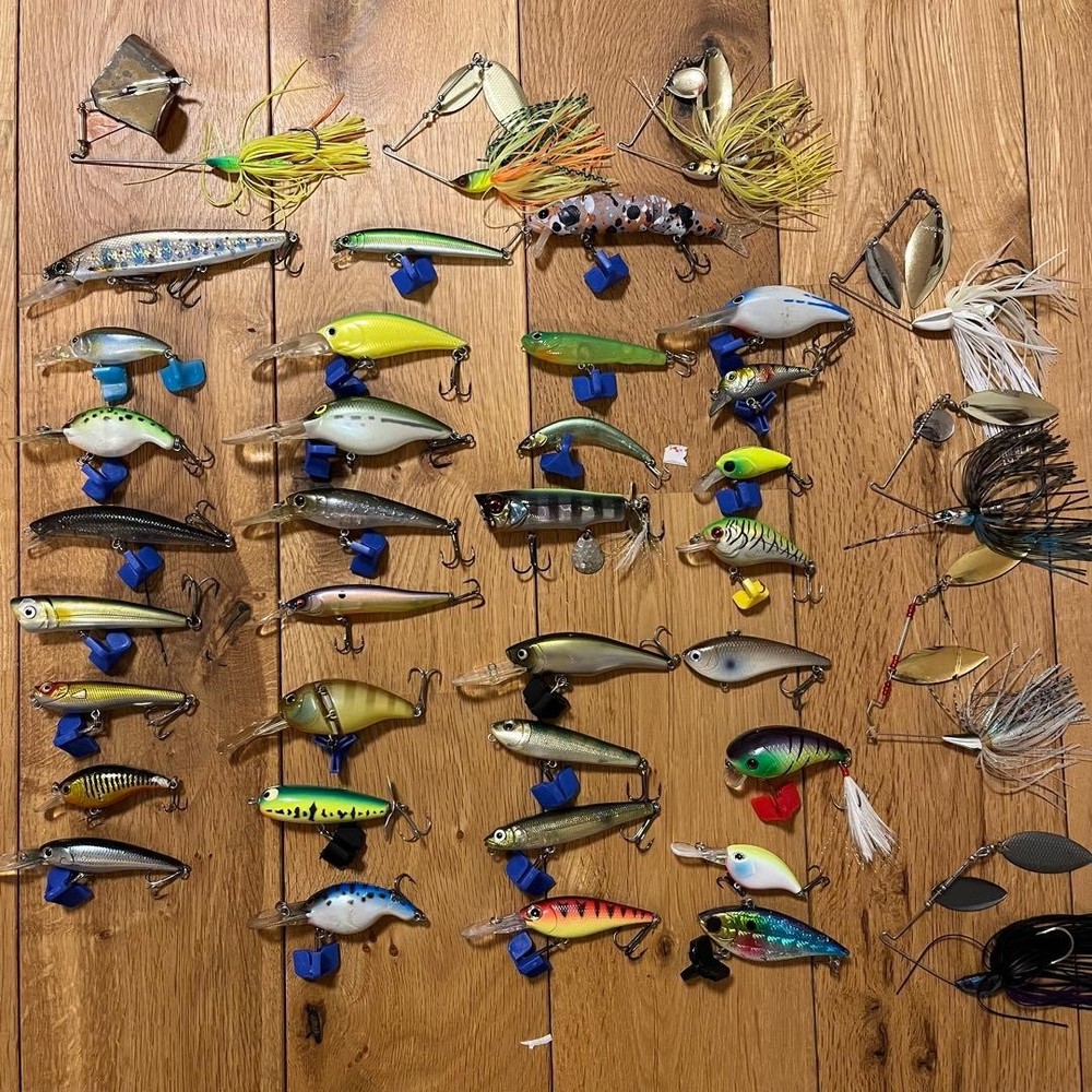 JACKALL Bass Lure Set 39 Pcs, Includes Shimano, Megabass, O.S.P, Daiwa, Green