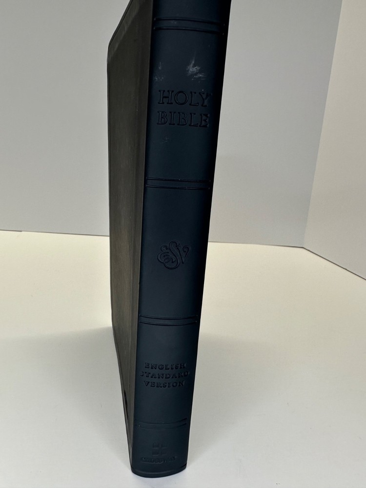 Holy Bible ESV English Standard Version Black Crossway