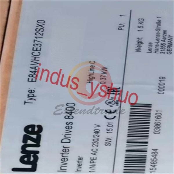 1PC Lenze Inverter Drives E84AVHCE3712SX0 NEW