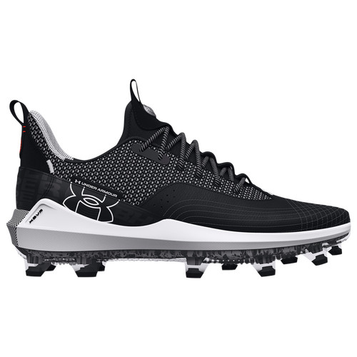 Under Armour Mens Harper 7 Elite TPU Baseball Cleats Size 13 Black Red