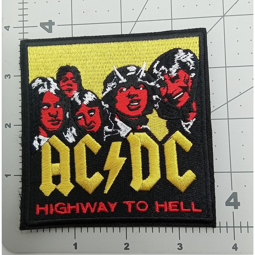 Embroidered Patch AC/DC Highway To Hell