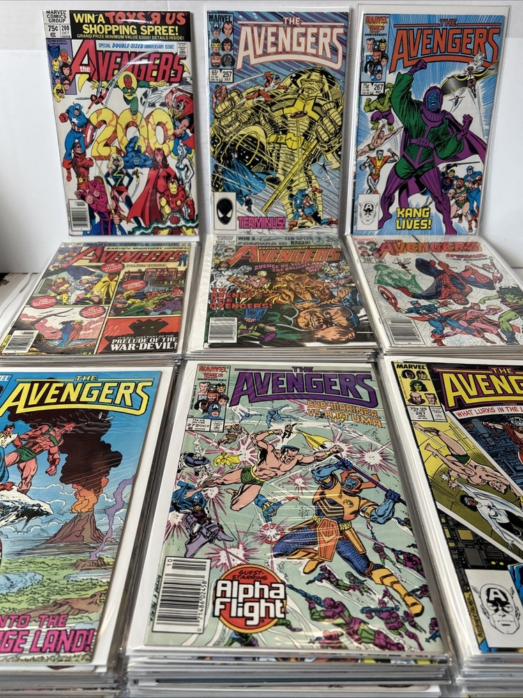 Huge Avengers Run #197-300 Complete (Marvel 1989-88) Including Keys FN/VF-NM