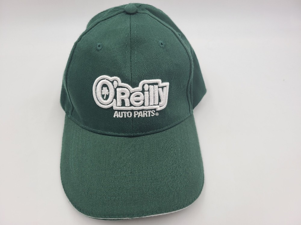 O'Reilly Auto Parts Adjustable Hat Cap Car Truck Dad Mom Men Women Green White
