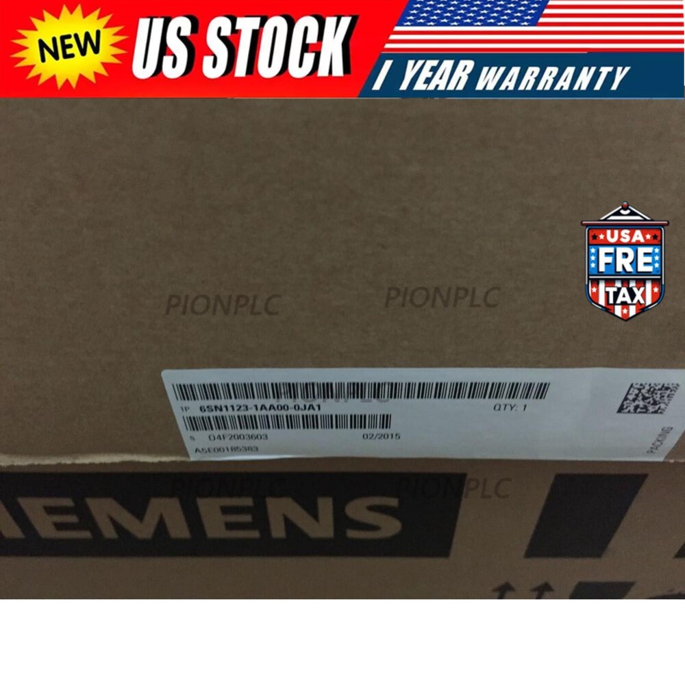 NEW SIEMENS 6SN1123-1AA00-0JA1 POWER MODULE 6SN1123-1AA00-0JA1