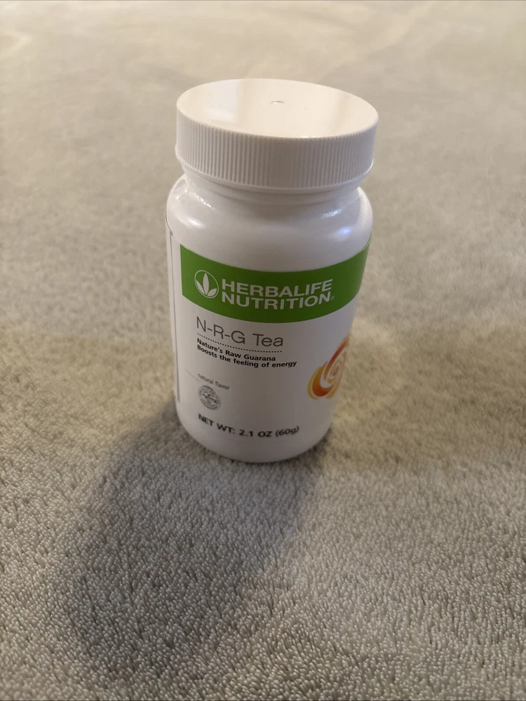 Herbalife N-r-g Nature's Raw Guarana Instant Tea Mix With 4 in 1 Measuring Spoon