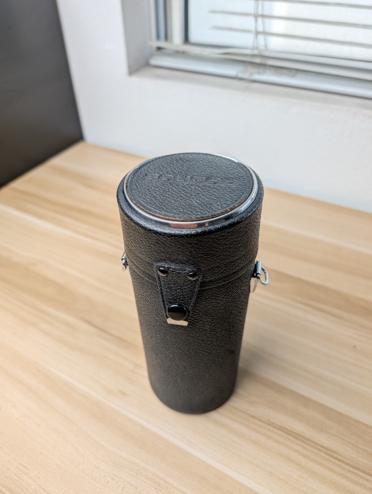 Vintage Soligor Hard Lens Case 7.5