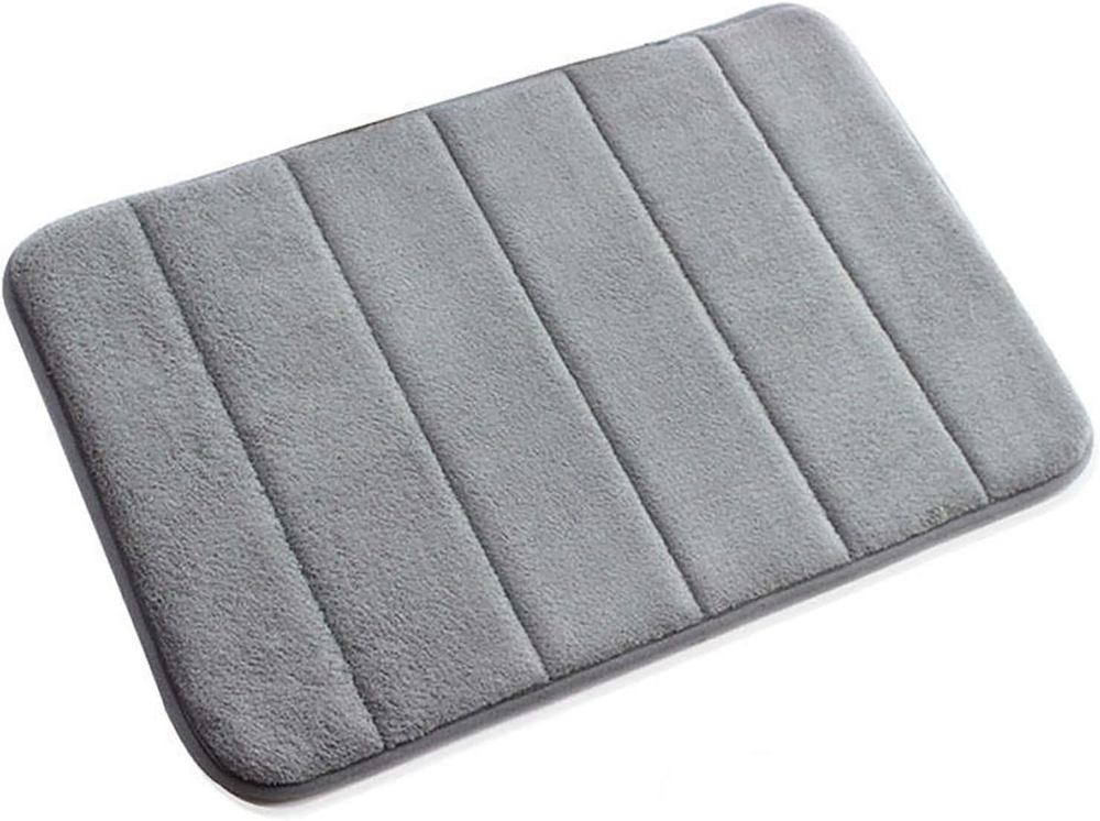Soft Anti-Slip Memory Foam Bath Mat for Small Bathrooms