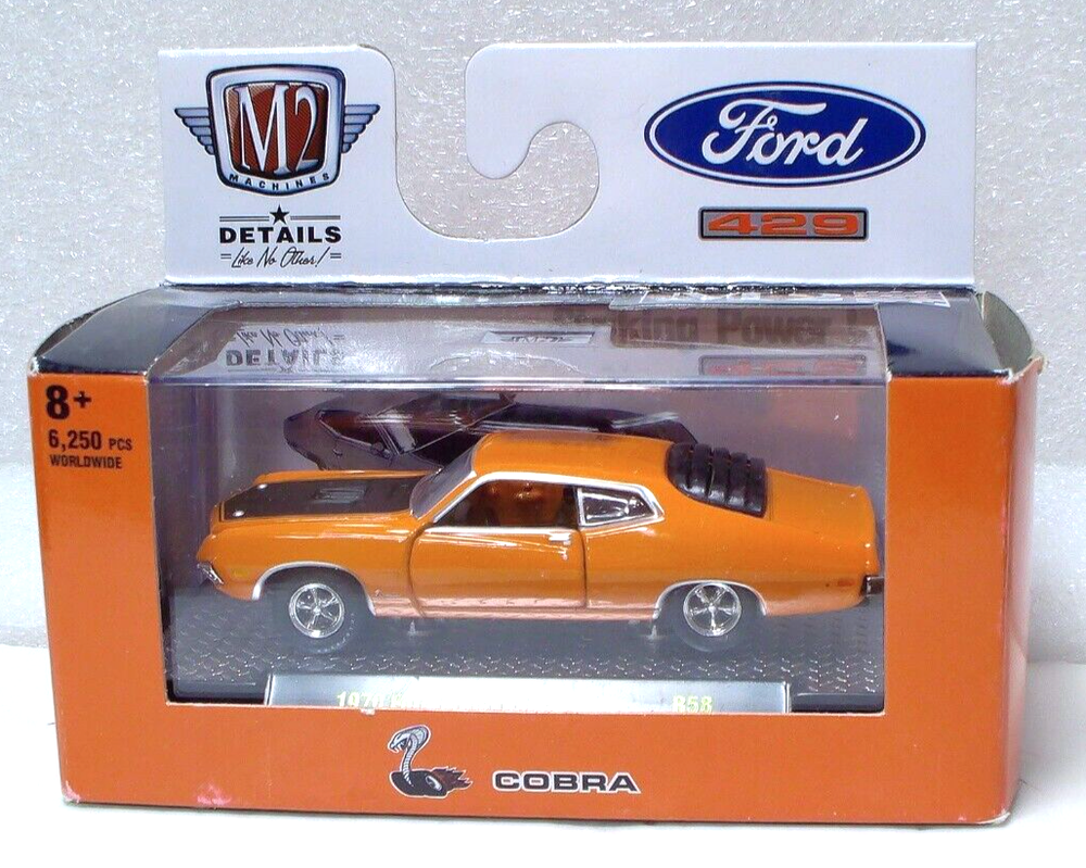M2 Machines 1970 Ford Torino Cobra 1:64 Diecast