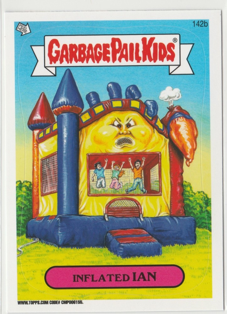 Inflated Ian #142b Garbage Pail Kids GPK 2013 Series 3 BNS3 Brand New