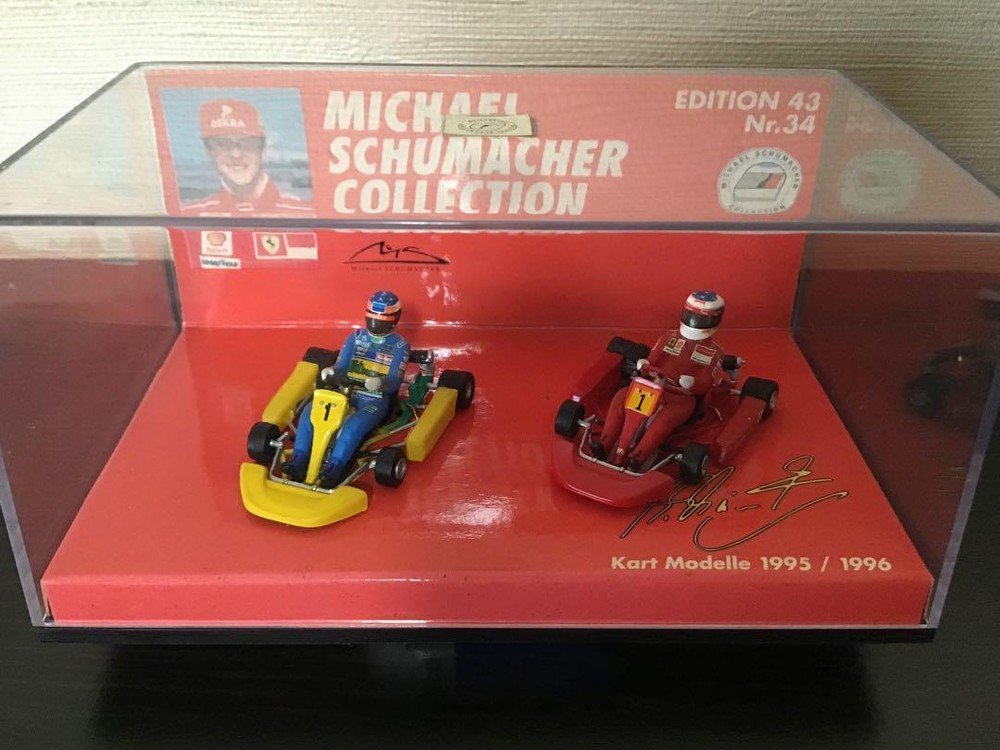 Michael Schumacher Collection Kart Cart Model 1995/1996 43070