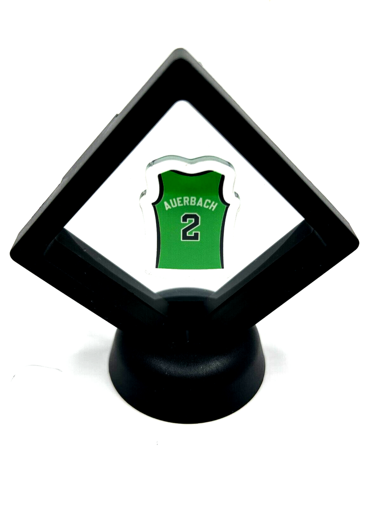 Boston Celtics Red Auerbach floating jersey-Retro DESKTOP Collectable-LEGEND