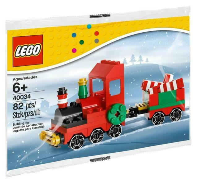 LEGO Christmas Train Building Set 40034 Holiday Seasonal Toy-image