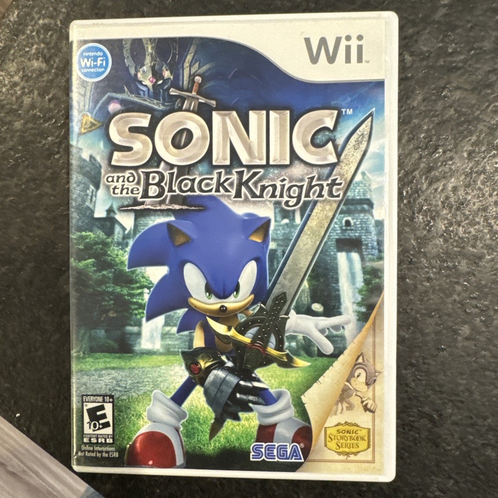 Sonic and the Black Knight - Nintendo Wii - No Manual - TESTED