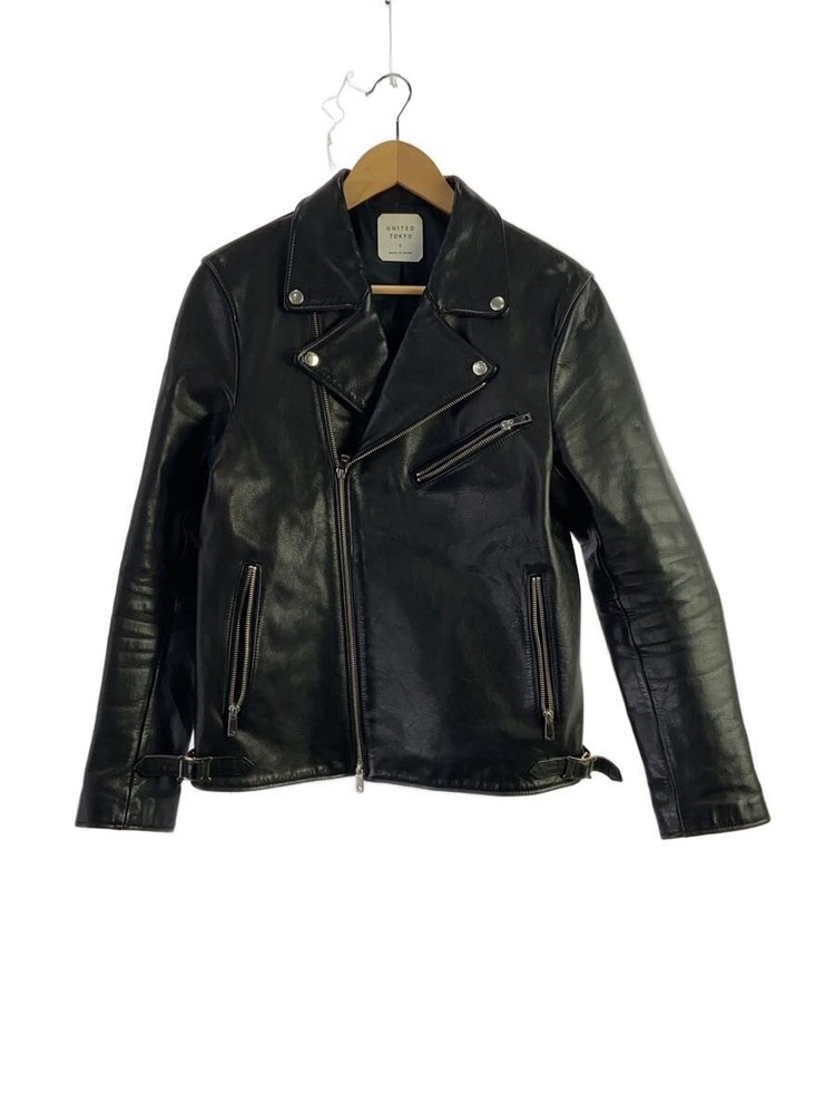 United Tokyo Double Riders Jacket/2/Leather/Blk/405352004 7734