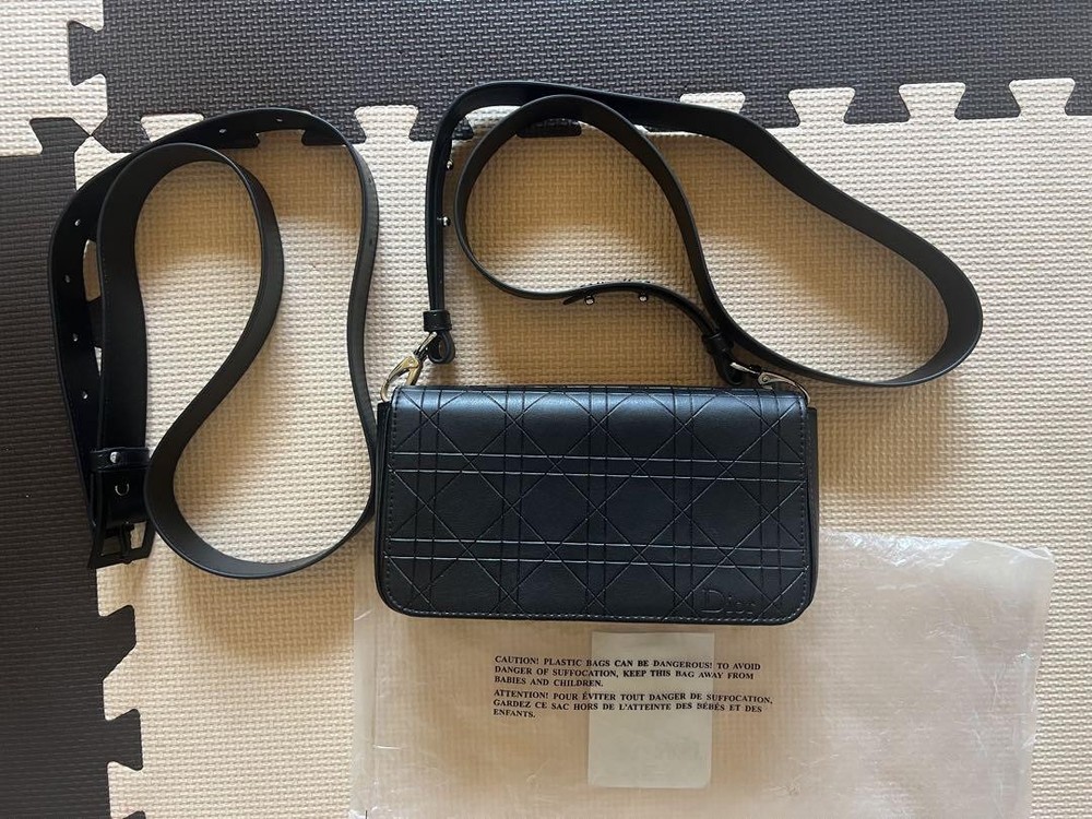 Dior Beauty Small Makeup Bag Cosmetic Case Organizer Pouch New