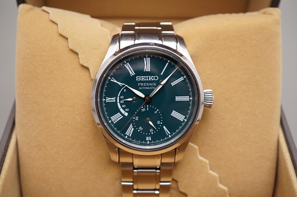 Seiko Presage SARW059 6R27 Enamel Green Dial Automatic Boutique Watch