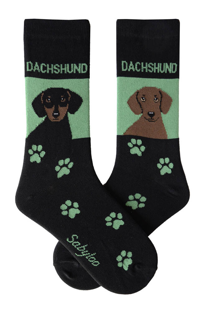 Dachshund Crew Socks Unisex