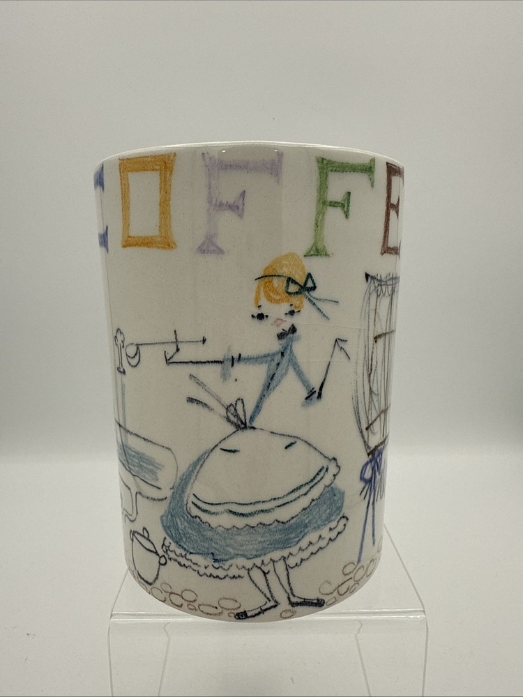 Vtg Italy Milvia Scarpa Quadrifoglio Art Pottery Crock Flower Painter Signed