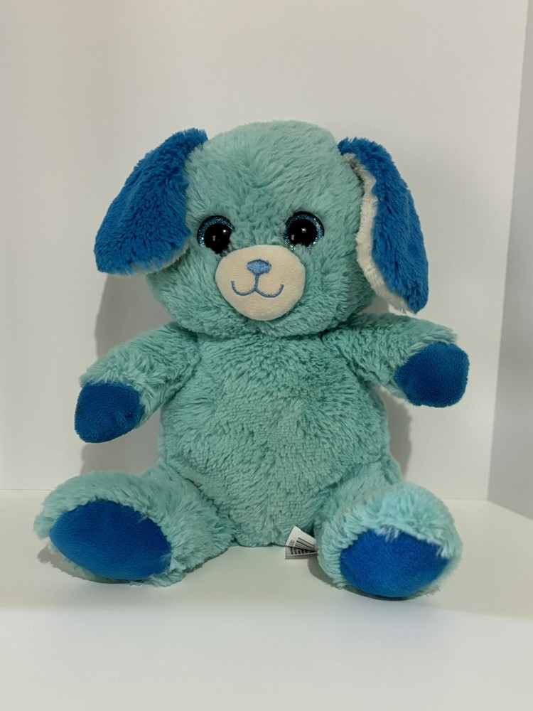 Spark Create Imagine 11-Inch Glitter-Eyed Blue Puppy Plush Toy at Walmart