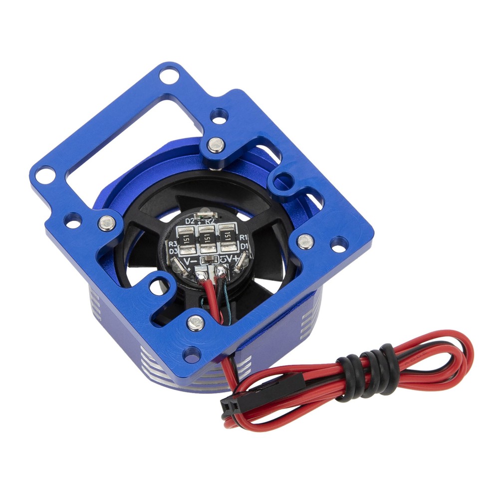 6-8.4V Motor Cooling Fan Radiator for TRAXXAS 4WD SLEDGE Monster 1/8 RC Truck