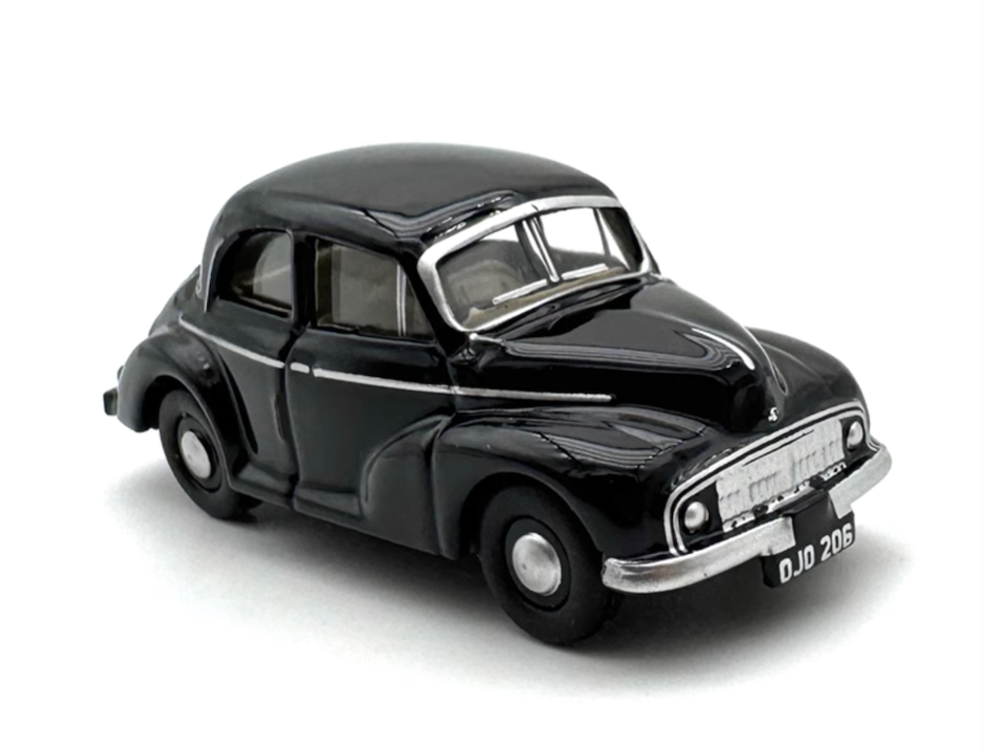 BN 1:76 Black Morris Classic Vintage Sports Model Diecast Metal Car
