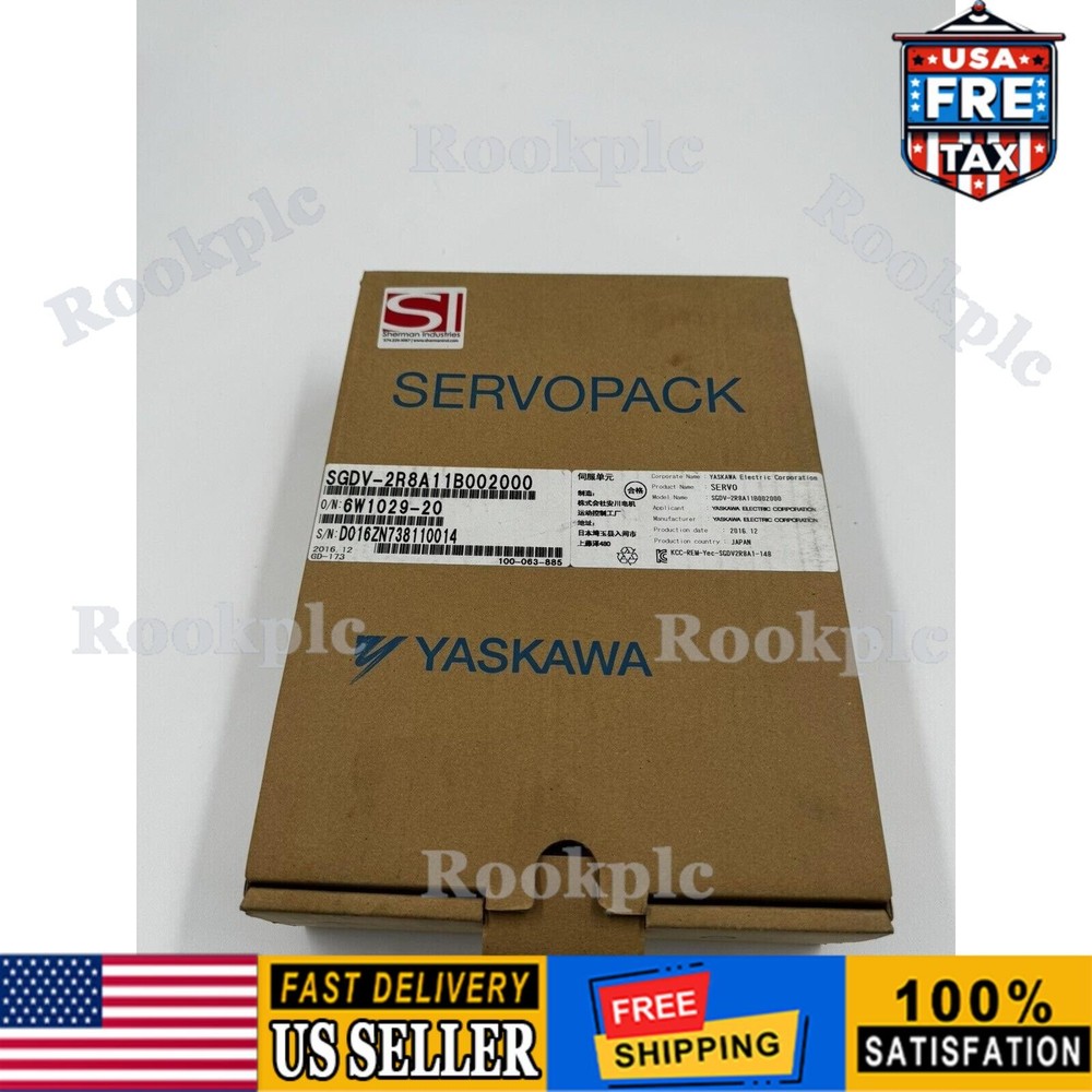 Yaskawa SGDV-2R8A11B002000 Servopack Drive Brand New In Bow Warranty