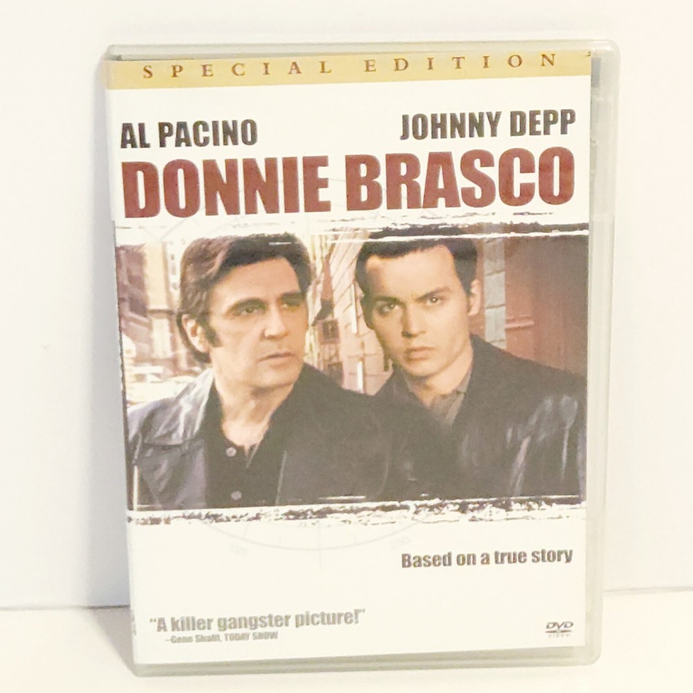 Donnie Brasco 1997 DVD with Al Pacino and Johnny Depp Brand New