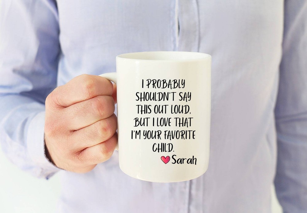 Mom Or Dad Personalized Gift Funny Mother Or Father Mug Birthday Christmas Prese