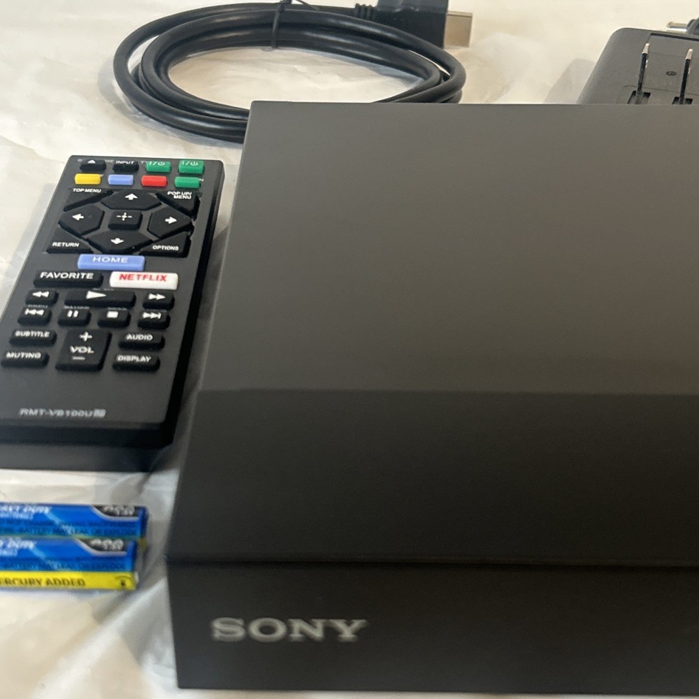 Sony BDP-S3700 Wi-Fi Blu-Ray Player 1080p Dolby TrueHD No Remote