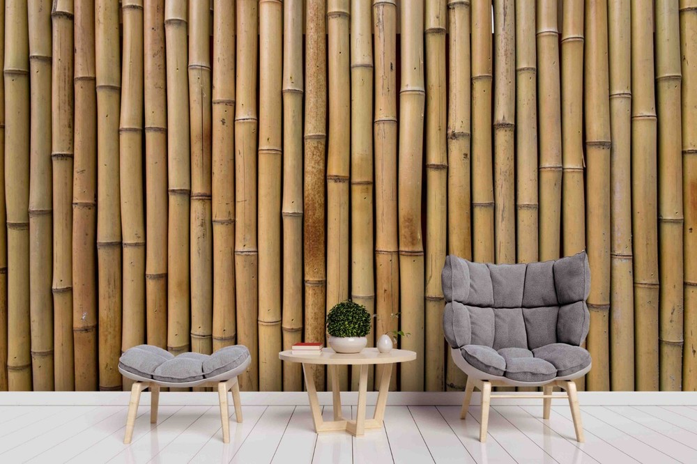 3D Bamboo Texture Wall Murals Wallpaper Murals Wall Sticker