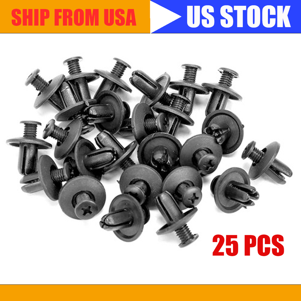 25 Hyundai Bumper Fender Liner Screw Trim Retainer Clips 86590-28000