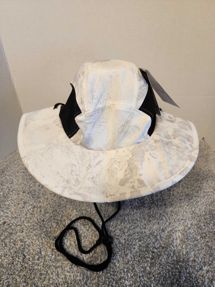 Realtree Aspect White Camo Wav3 Boonie Fishing Sun Hat OSFM New with Tags
