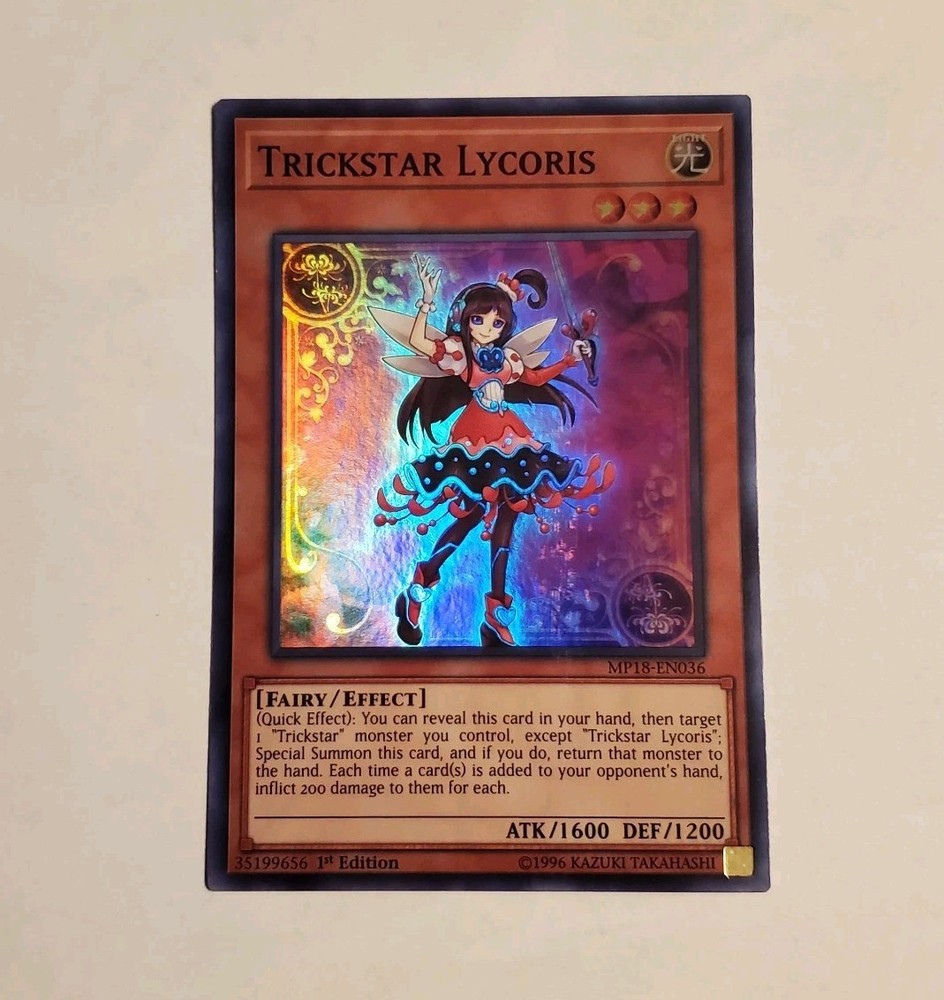 Trickstar Lycoris SR MP18-EN036 2018 Mega Tins Mega Pack 1st Ed  
