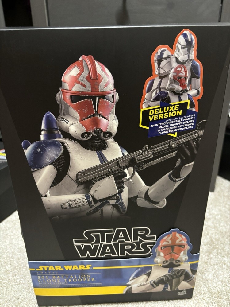 (Star Wars) hot toys 501st clone trooper deluxe