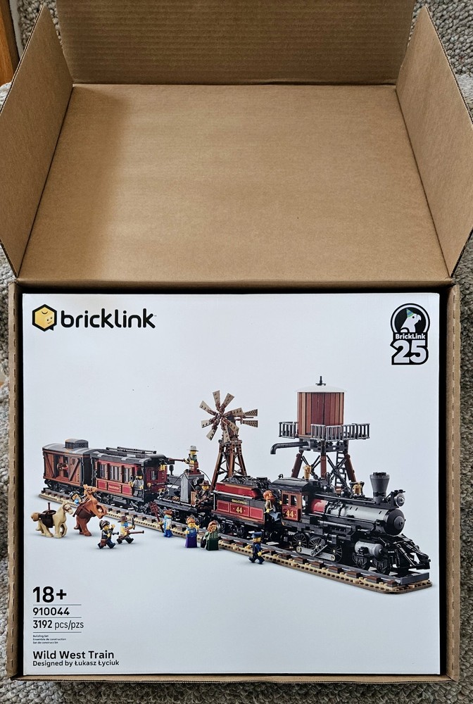 LEGO Bricklink Wild West Train 910044 New Sealed Set Series 4