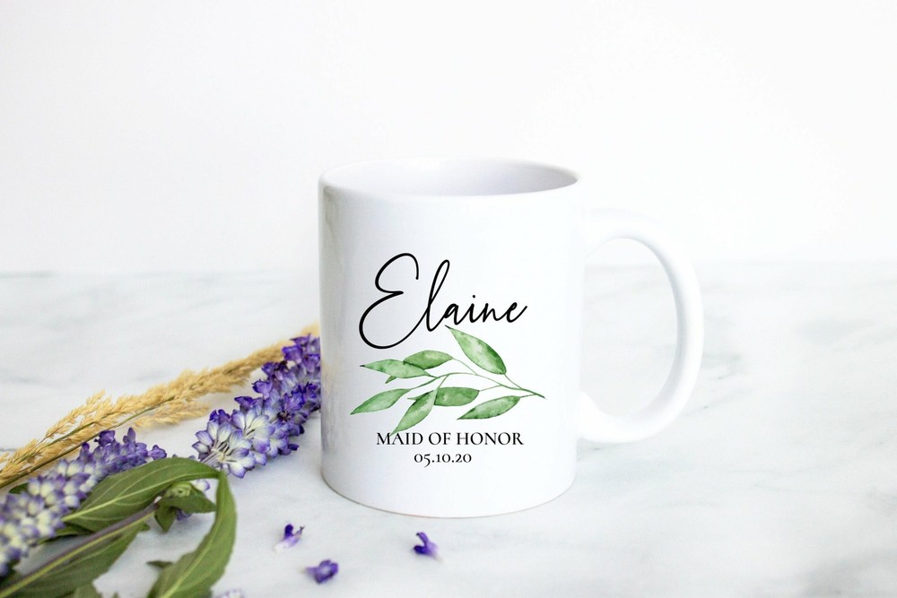 Bridesmaid Personalized Mug Custom Wedding Mug Bridesmaid Proposal Will You Be
