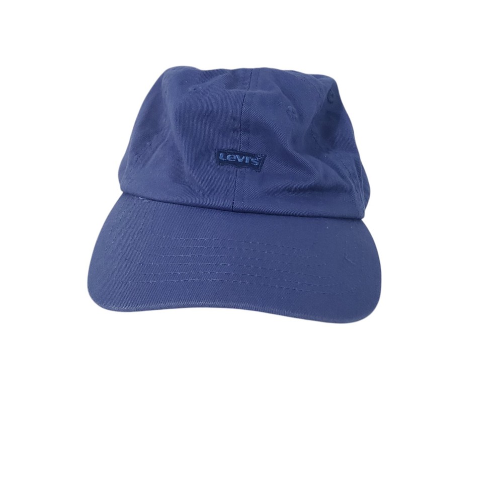 LEVI'S Blue Snapback Cap Baseball Hat One Size Adjustable Adult Unisex