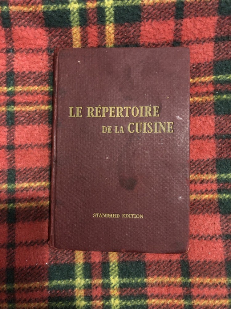 L. Saulnier📕Le Repertoire De La Cuisine📕Standard Edition-Translated E. Brunet