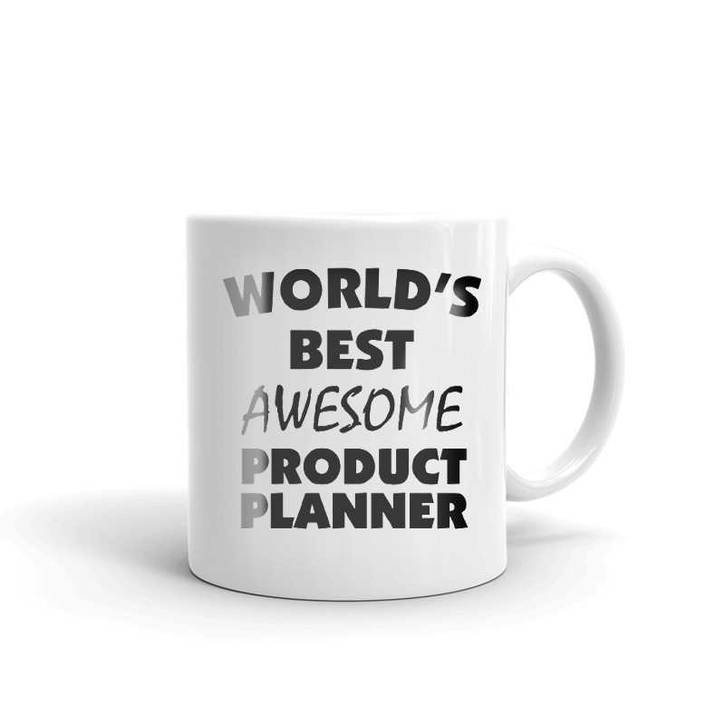 World's Best Awesome Product Planner Coffee Tea Ceramic Mug Office Work Cup Gift