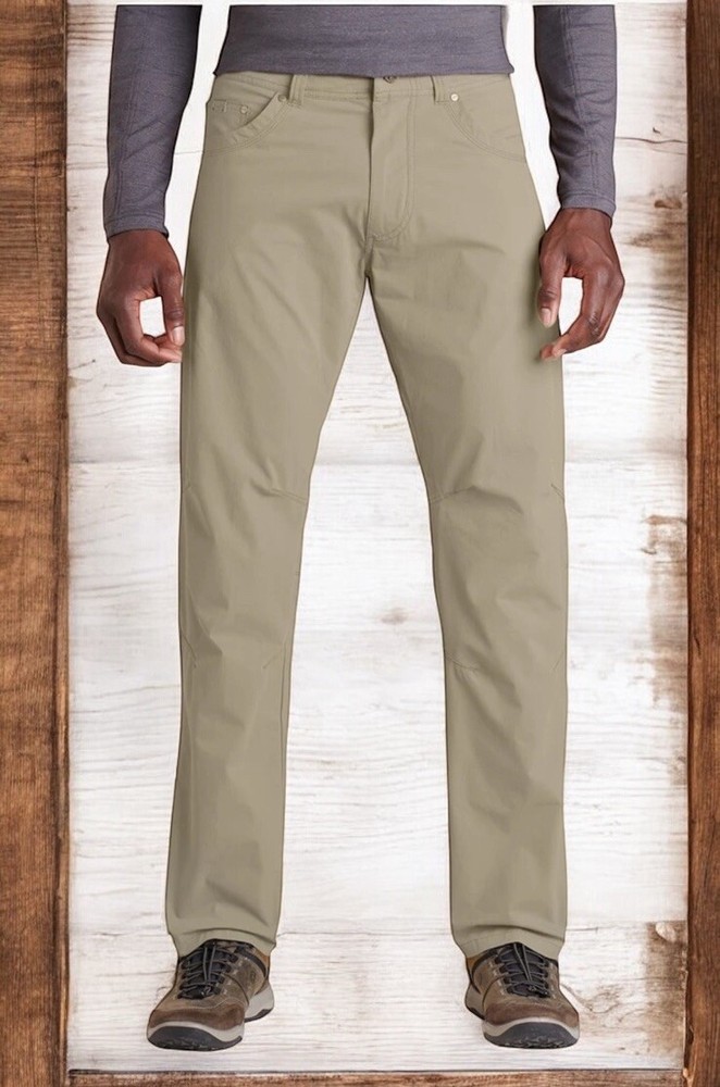 Kuhl Men’s Brown Revolvr Pants 42x32 Cargo Hiking Outdoor Lightweight Workwear🔥