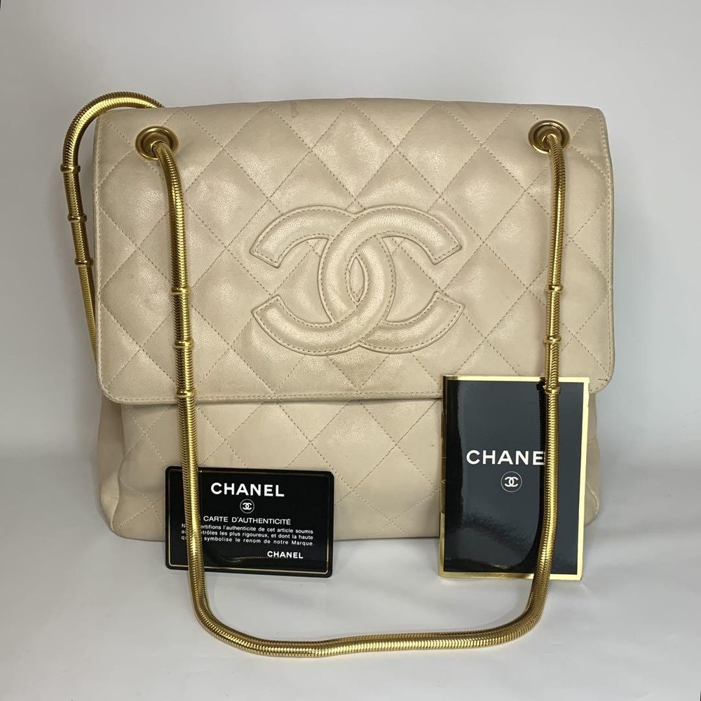 Chanel Paris Limited Lambskin Matelasse Chain Shoulder Bag