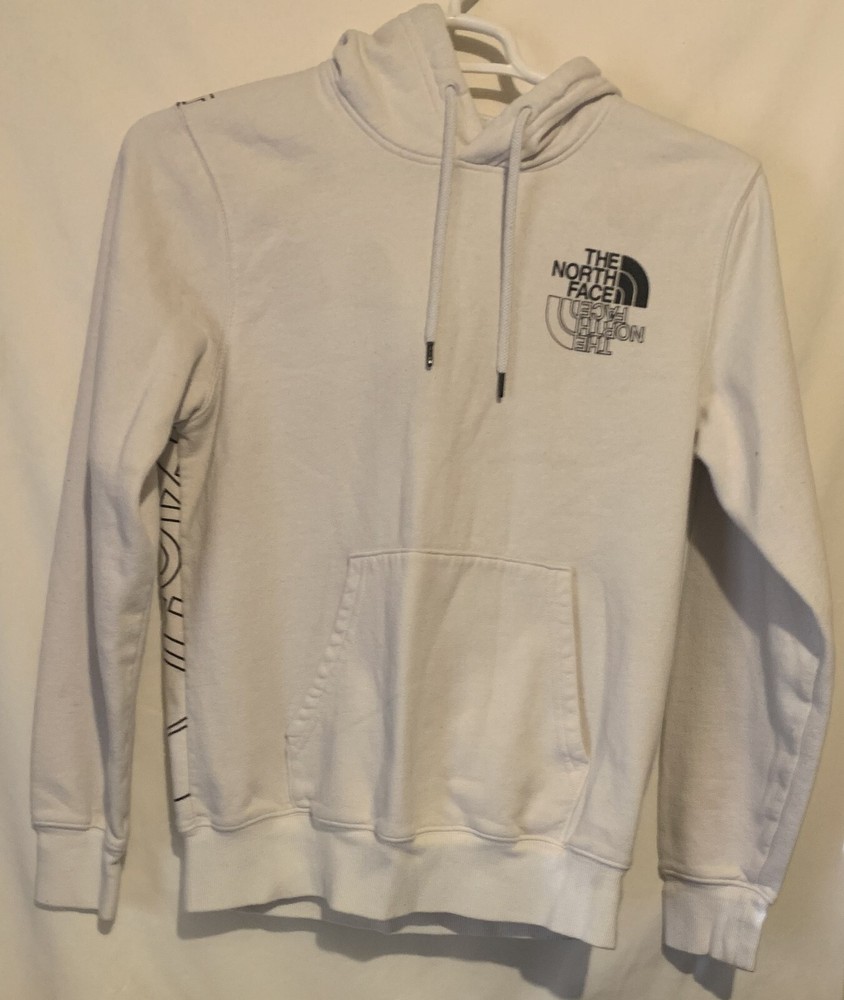 The North Face Mens Small Hooded Sweatshirt 21 Inch Pit to Pit