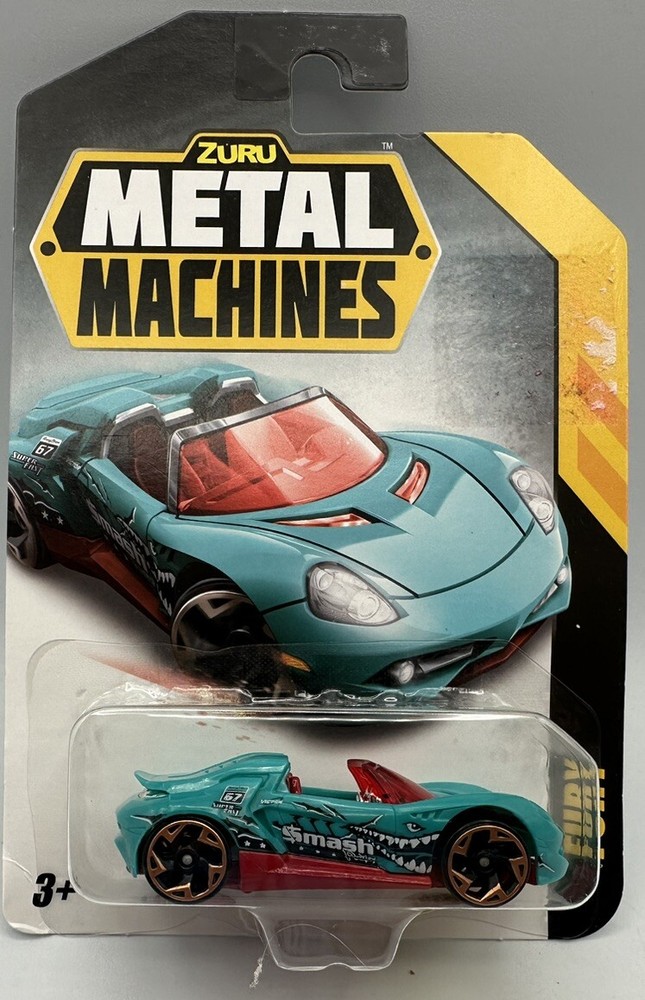 Zuru Metal Machines Top Fury Die Cast Turquoise 2022