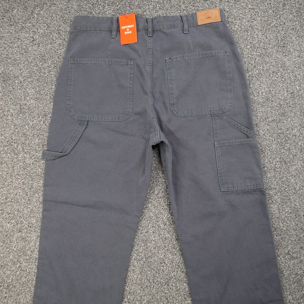 Superdry Carpenter High Rise Jeans Size 32x29 in Classic Fit