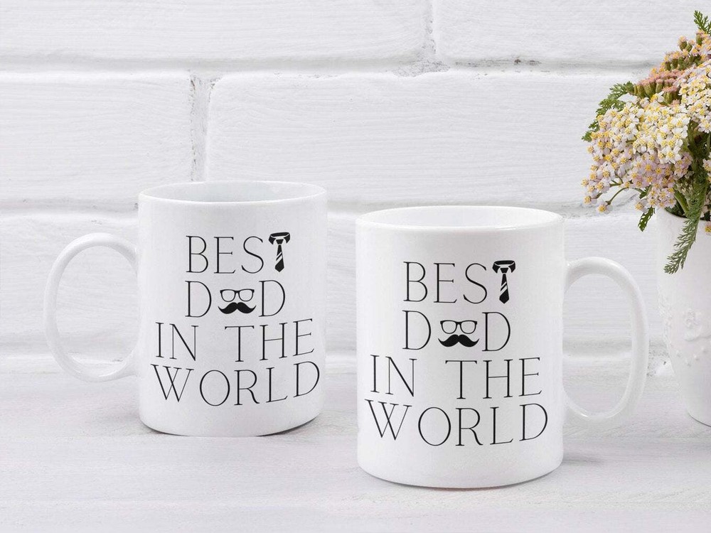 Best Dad Ever Coffee Mug - Heartwarming Father's Day Gift for Daddy