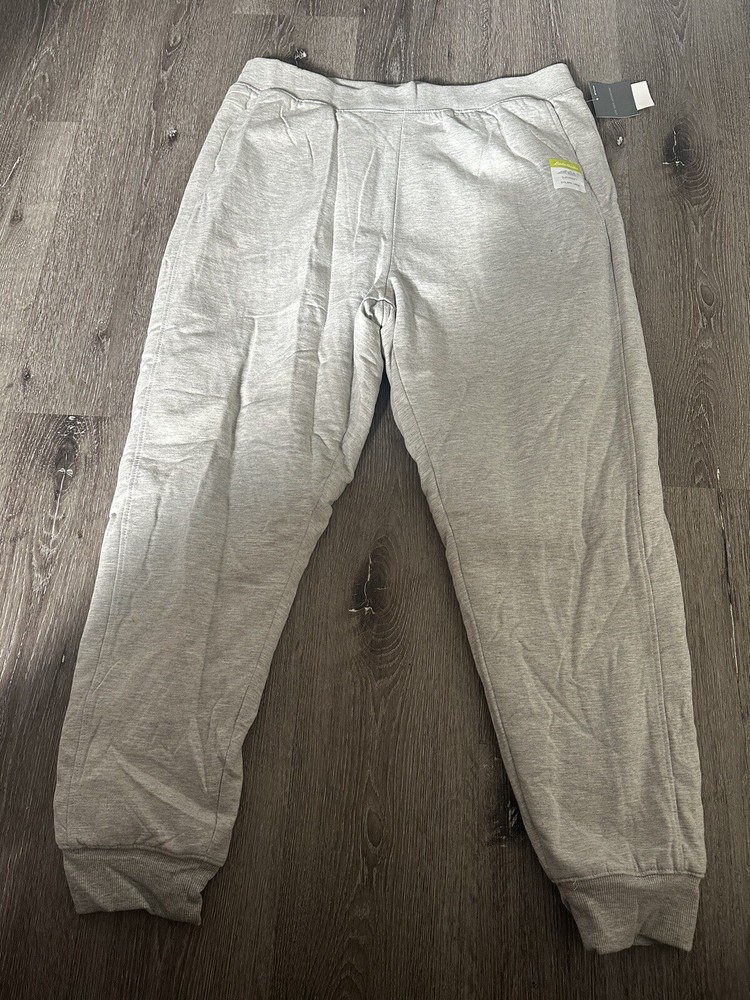 Eddie Bauer Fleece Sherpa Lined Sweat Pants Grey Size XL NWT *SALE* *SALE*