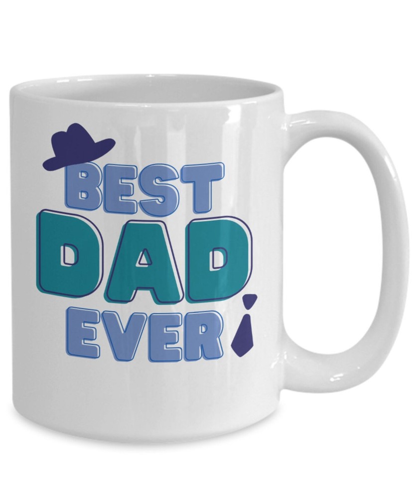 Best Dad Ever Coffee Mug for Father's Day or Birthday Gift