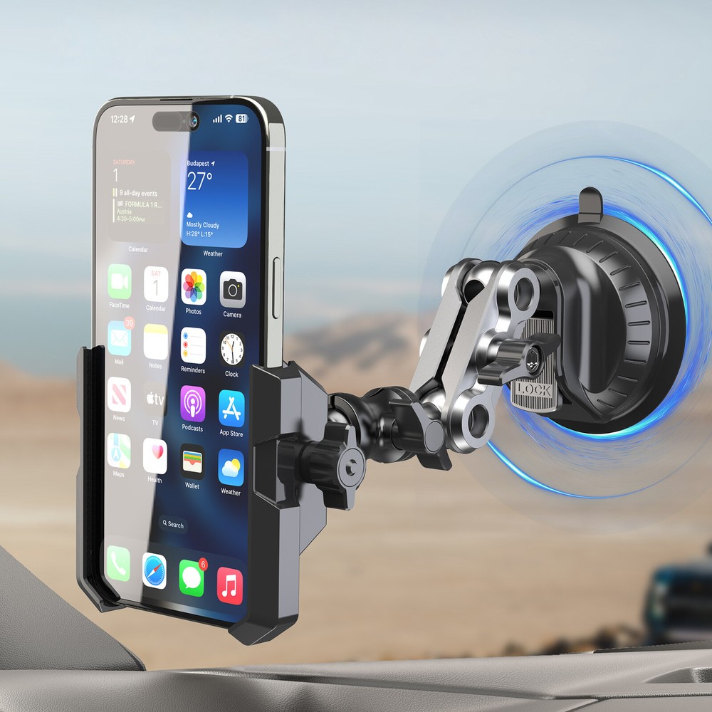 360° Universal Mount Holder Car Stand Windshield For Mobile Cellphone GPS iPhone