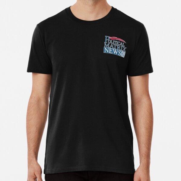Political Matrix News Logo Premium Political Awareness Made in USA T-Shirt S-5XL